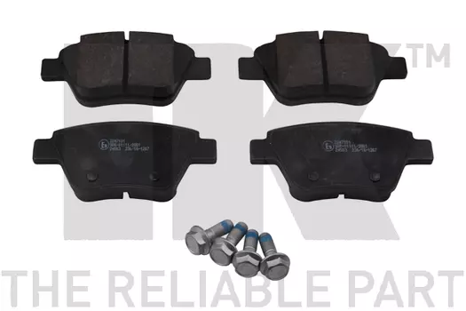 колодки дисковые задние!\ Audi A3, VW Golf, Skoda Yeti/Superb, Seat Leon 1.2-3.2 08>