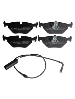 Тормозные колодки дисковые CAREX 160094RX