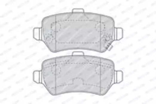 колодки дисковые задние!\ Opel Astra G 1.8-2.2DT 01-04/Zafira 2.2i/DTi 01>