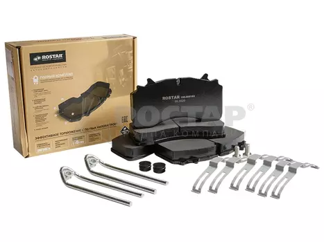 Тормозные колодки дисковые ROSTAR 180.000162