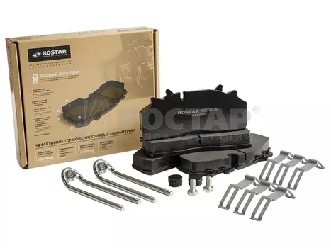 Тормозные колодки дисковые ROSTAR 180.000126