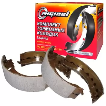Тормозные колодки барабанные RIGINAL RG3302-3502090