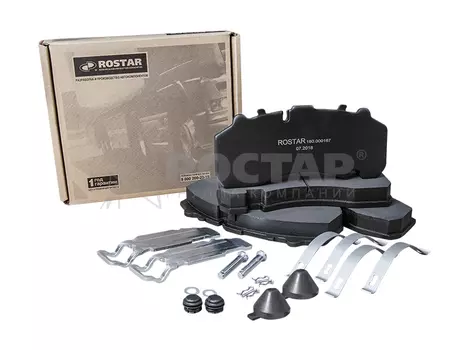 Тормозные колодки дисковые ROSTAR 180.000167