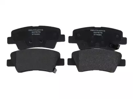 Тормозные колодки дисковые задняя ось ZENTPARTS Z07679