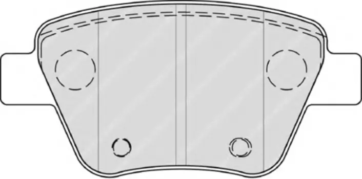 колодки дисковые з.\ Audi A3, VW Golf, Skoda Yeti/Superb, Seat Leon 1.2-3.2 08>