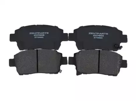 Тормозные колодки дисковые передняя ось ZENTPARTS Z07668