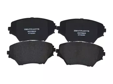 Тормозные колодки дисковые передняя ось ZENTPARTS Z07693