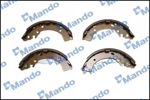 Тормозные колодки барабанные задняя ось MANDO MLH17