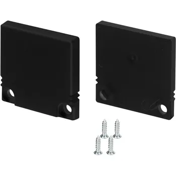 Заглушка SL-SLIM20-H20 BLACK глухая (Arlight, Пластик) 047638