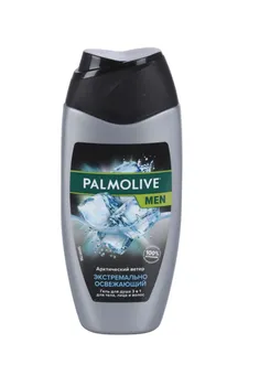 Гель д/душа Palmolive Men Арктический ветер экстрим освежающ 3 в 1, 250 мл