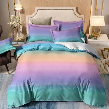 Новое ультрамягкое одеяло Doona, комплект пододеяльников, одноместное двуспальное постельное белье размера «queen-size» и размера «king-size» Single 135x200cm