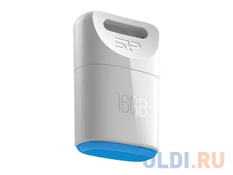 Внешний накопитель 16GB USB Drive <USB 2.0 Silicon Power Touch T06 SP016GBUF2T06V1W белый