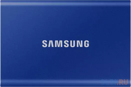 Внешний накопитель SSD Samsung 500Gb T7, 1.8", USB 3.2/Type-C, синий (MU-PC500H/WW)