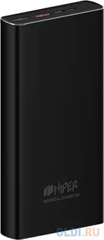 Внешний аккумулятор Power Bank 20000 мАч HIPER MPS20000 черный