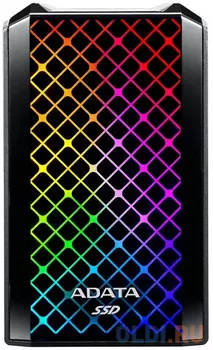 Внешний SSD диск 2.5" 512 Gb USB Type-C A-Data SE900G черный