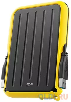 Внешний жесткий диск 2.5" 2 Tb USB 3.1 Silicon Power Armor A66 желтый черный SP020TBPHD66SS3Y