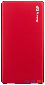 Внешний аккумулятор Power Bank 5000 мАч GP MP05 красный