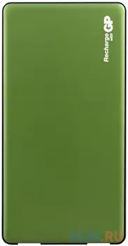 Внешний аккумулятор Power Bank 5000 мАч GP MP05MAG зеленый