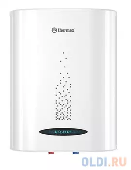 Водонагреватель Thermex Double 30 2.5кВт 30л электрический настенный/белый
