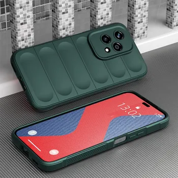 Противоударный чехол KEYSION для HONOR 200 Lite, противоскользящий матовый мягкий силиконовый чехол для задней панели телефона Huawei Honor 200 Lite 5G for Honor 200 Lite вино красного