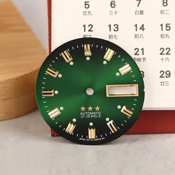 Винтажные часы циферблат DIY части 3 звезды двойной календарь буквальные мужские часы аксессуары для 46941/46943 механизм A3