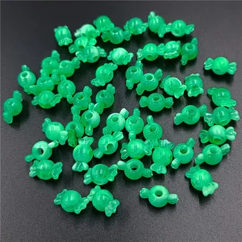 Hanmade Loose Beads DIY Jewelry Accessories Candy Fashion Creative Peandants 15*8mm for Bracelet Earring Making 30Pcs розы красного
