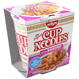 Лапша быстрого приготовления Nissin Cup Noodles с креветками, 64 г