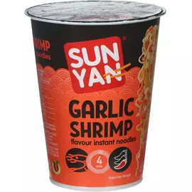 Лапша быстрого приготовления SUN YAN с креветками, 65 г