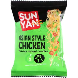Лапша быстрого приготовления SUN YAN с курицей, 65 г