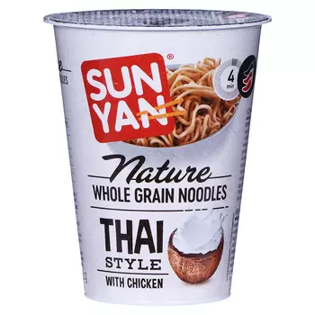 Лапша SUN YAN по-тайски Кокос и курица 62 г