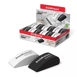Ластик Erich Krause Sensor Black&amp;Whitе в ассортименте