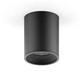 LED светильник накладной HD007 12W (черный) 4100K 79x100,920лм, 1/30