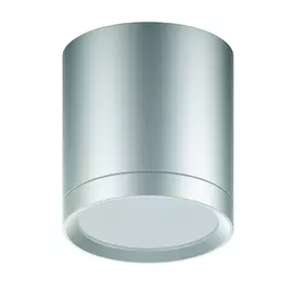 Светильник накладной Gauss Led с рассеивателем HD019 6W (хром сатин) 4100K 68х75,420лм