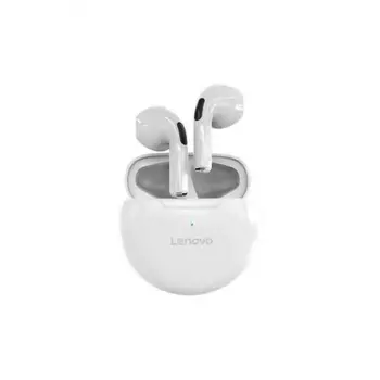 Наушники Lenovo HT38 с микрофоном (TWS), белые (PTM7C02923)
