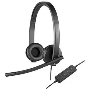 Наушники Logitech H570E Stereo черный (981-000575)