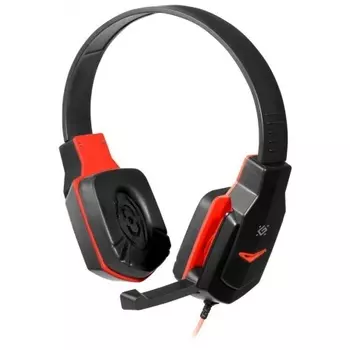 Наушники Defender Warhead G-320 черный+красный