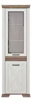 Шкаф-витрина Marselle REG1W1DP BlackRedWhite 70004464