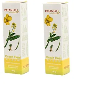 Patanjali Крем для заживления трещин 50 г - Упаковка из 2 шт.