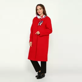 Пальто женское прямого кроя