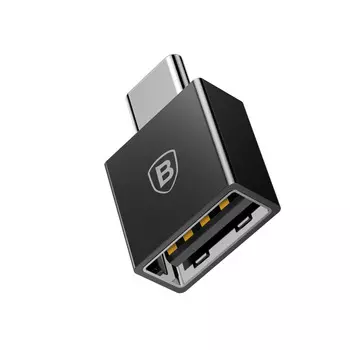 Адаптер-переходник Baseus Exquisite Type-C Male to USB Female Adapter Converter 2.4A