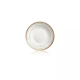 Тарелка суповая Noritake "Хэмпшир,золотой кант" 23см