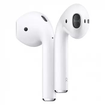 Беспроводные наушники Apple AirPods 2 (с беспроводным зарядным футляром) MRXJ2 (Белый)