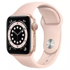 Часы Apple Watch Series 6 GPS 40mm Aluminum Case with Sport Band (Wi-Fi, Золотой, 32Gb)
