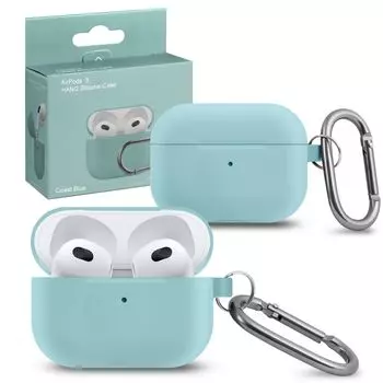 Чехол Silicone Case для Airpods 3 (Coast Blue)