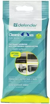 Defender Cleaning Wipes CLN 30200 Optima влажные салфетки 20 шт.