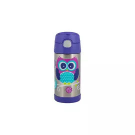 Термос детский для напитков Совенок THERMOS F4016OW 0.35л