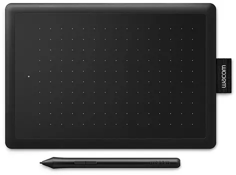 Графический планшет WACOM One Small (RU/A) (Черно-Красный)
