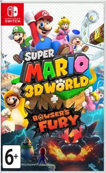 Игра Super Mario 3D World + Bowsers Fury (Nintendo Switch, русская версия)