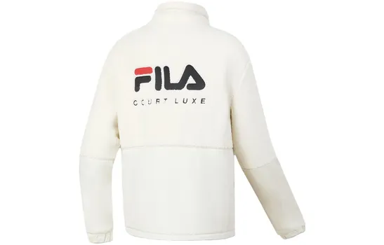 FILA Мужская бархатная куртка, цвет Asparaguswhite