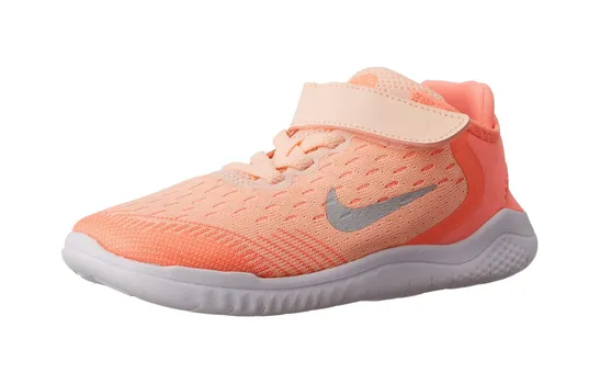 Детские кроссовки Nike Free RN PS, Team Orange/Cloud White/Team Light Blue